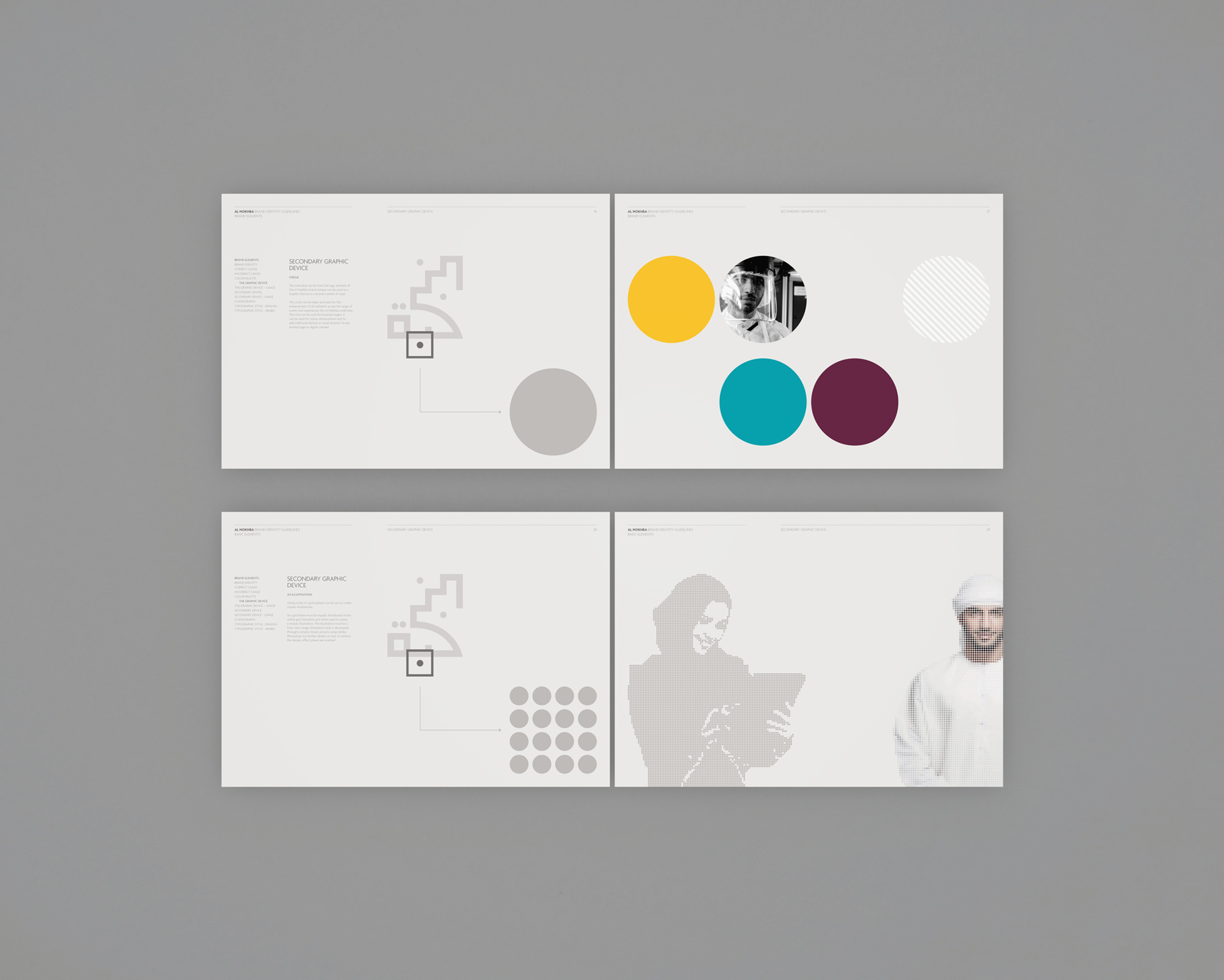 Al Nokhba Branding Visual Language