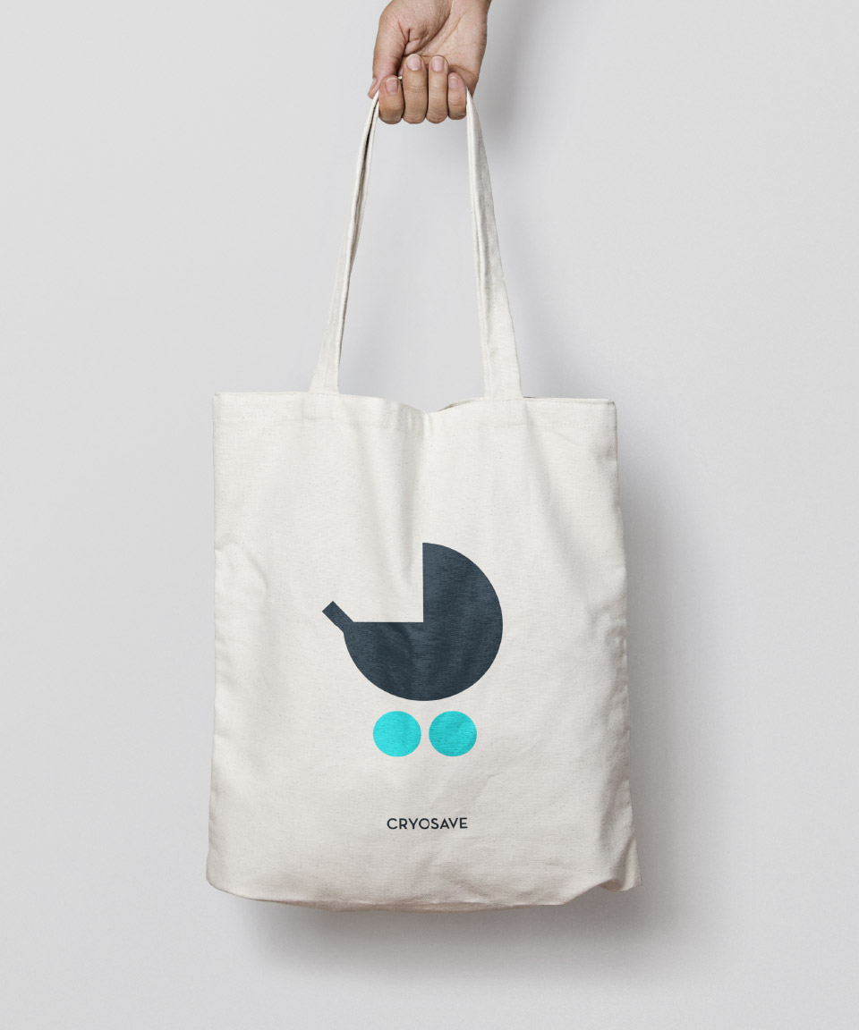 Cryosave Logo Tote Bag