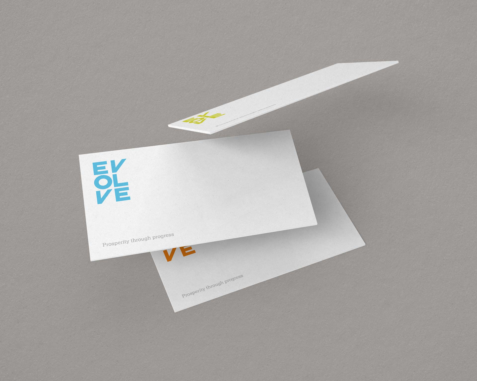 Evolve Branding Business Cards Stationery