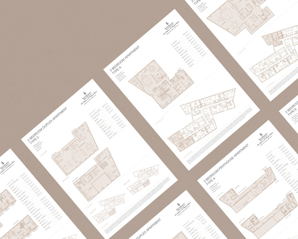 FourSeasons Residences Floorplans