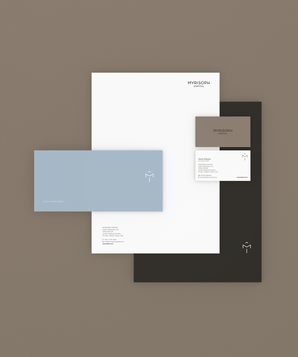 Myrisoph Branding Stationery
